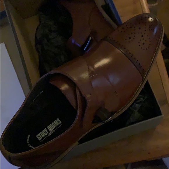 Men’s Shoes Stacy Adams Cognac color 12M Leather